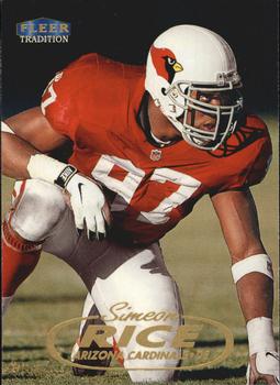 Simeon Rice Arizona Cardinals 1998 Fleer Tradition NFL #104